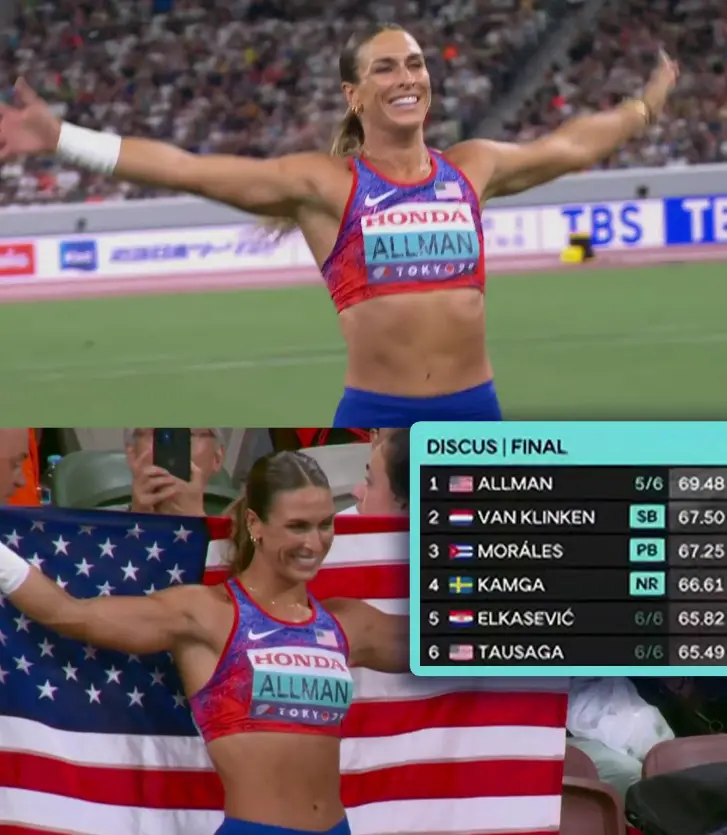 界冠军宝座, 一投投出, 年东京世锦 界冠军宝座, 一投投出, 年东京世锦